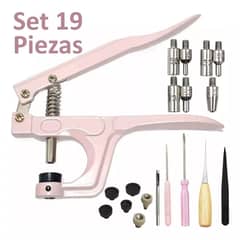 KUANGYE - Remachadora Pinza Botón Presión Broche Metal Snaps Kam