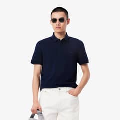 LACOSTE - Polera Polo Algodón Hombre PH5522 Azul Marino