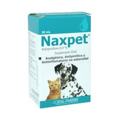 DRAG PHARMA - Naxpet®- Suspensión oral 20mL
