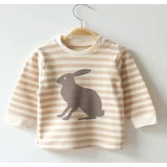 GENERICO - Camisetas polera de algodon bebe niño niña