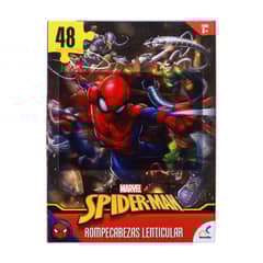 MARVEL - Rompecabezas Lenticular 3D Spiderman 48 Piezas