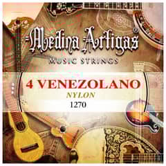 MEDINA ARTIGAS - Cuerdas para Cuatro Venezolano 1270 - Negro