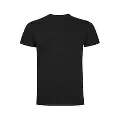 SYH STORE - Polera Algodón Premium Manga Corta Negra