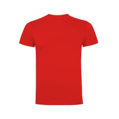 SYH STORE - Polera Algodón Premium Manga Corta Roja