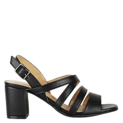TAKONES - Sandalia Susana Negra