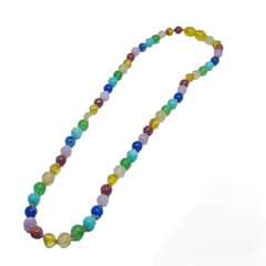 CORAZÓN DE ÁMBAR - Collar 7 chacras con Ámbar Báltico