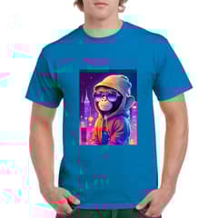 GENERICO - Polera Austro Turquesa con Diseños Originales
