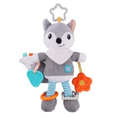 TEDMIMAK - Peluche Interactivo Colgante para Bebés Gris