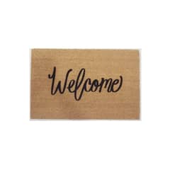 URBAN PRODUCTS - Limpiapiés Natural Flocked 40x60 cm Welcome
