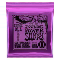 ERNIE BALL - Cuerdas Guitarra Eléctrica de 7 Power Slinky 11-58 2620