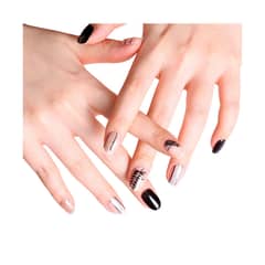 GENERICO - Uñas Sticker Efecto Gel Tiolla Splendid Leaf.