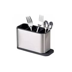 OEM - ESCURRIDOR DE CUBIERTOS UTENSILIOS COCINA DE ACERO INOXIDABLE