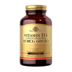 SOLGAR - Vitamina D3 400 UI (250 soft)