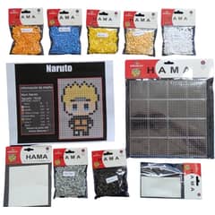 DREAMS ART - Pack Animado Naruto Hama Beads De 5mm