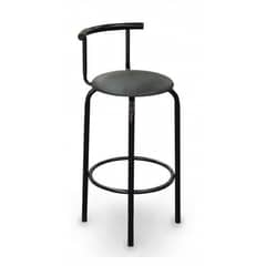 AGM - Taburete Back Color Negro.