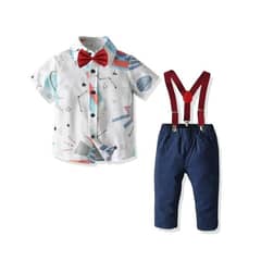 COMPRAPO - Traje Conjunto Formal Bebé Niño Smoking Fiesta Modelo Universo