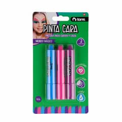TORRE - Pinta carita Mundo Magico 3 colores -