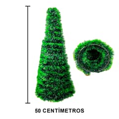GENERICO - Arbolito De Navidad Verde Pino Decoracion Navideña Hogar Oficina 50 Cm
