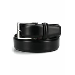 PERRY ELLIS - Cinturon Formal Cuero Negro Negro