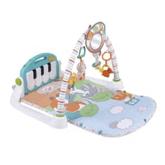 BEBESIT - Alfombra Gimnasio interactivo Musical con Piano Bebé