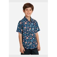 MAUI AND SONS - Camisa MC Hawaiian Icon Shirt Niño Multicolor