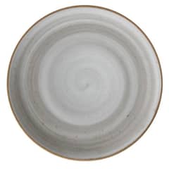 CORONA - Plato Llano Coupe 28 cm Gris/Humo Artisan