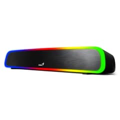 GENIUS - Barra de Sonido RGB con Bluetooth 200BT Lightning Pro - Negro