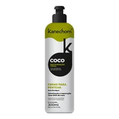 KANECHOM - Crema de Peinar Oleo de Coco 300 ml. Kanechom.