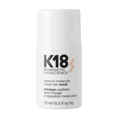 K18 - Mascarilla Capilar Reparadora Molecular Sin Enjuague 15ml