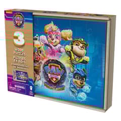 IMEXPORTA - 3 Rompecabezas 72 piezas-Paw Patrol Movie