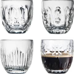 LA ROCHERE - SET 4 VASOS EXPRESSO TROQUET