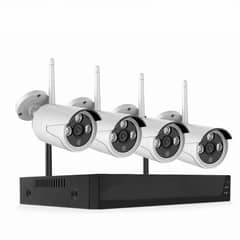 HYUNDAI - KIT NVR CON 4 CÁMARAS WIFI APP TUYA 1080P