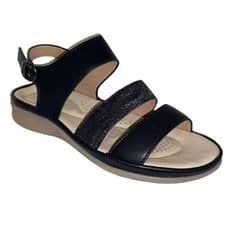 TODO CALZA2 - Sandalias Mujer Correa Brillante Livianas