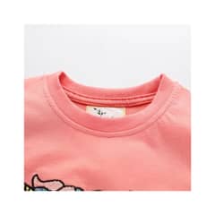 JUMP KIDS - Poleras de Algodón Manga Corta para Niñas