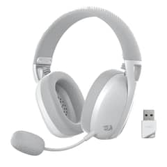 REDRAGON - Audifonos Inalambricos Ire Pro H848 Blanco y Gris