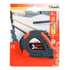 KWB - Cinta Huincha De Medir Metrica De Acero 3m 060103