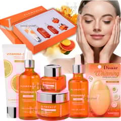 GENERICO - Kit Cuidado Facial Vitamina C + Protector Solar