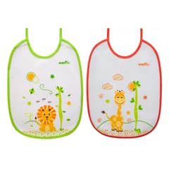 EVENFLO - PACK 2 BABEROS ANIMALES +3 MESES