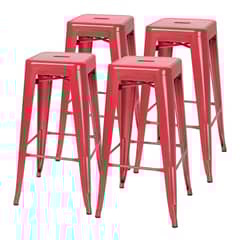 PROCHEF - Pack 4 Unidades Piso Alto Tolix Rojo Brillante