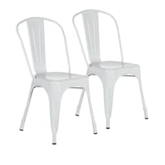 PROCHEF - Pack 2 Unidades Silla Tolix Blanco Brillante