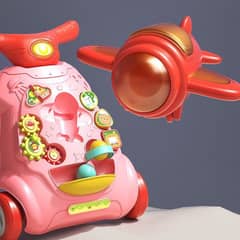 MUNDO ONLINE - Andador Caminador Didactico Correpasillos Rosado