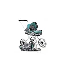GENERICO - Coche Para Muñecas Con Bolso Niñas Bebe Juguete