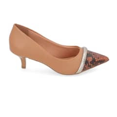 VIZZANO - Zapato Mujer Taco Aguja Stiletto Camel