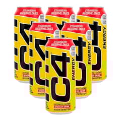 CELLUCOR - Pack 6 energeticas c4 473ml c/u - Strawberry watermelon