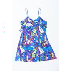 CACAO - Vestido Lorenza Pabilos y Vuelos Multicolor