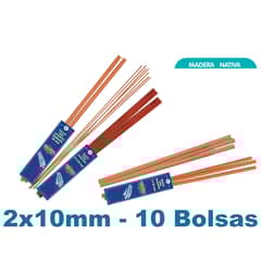 PROARTE - Palo Maqueta 2x10mm Rauli Bolsa 5palos - 10bolsas