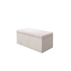 MUEBLES HVM - Baul Cofre Lisa Beige 40x40x90