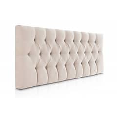 MUEBLES HVM - Respaldo Capitone Antonia HVM 2P BLanco Invierno