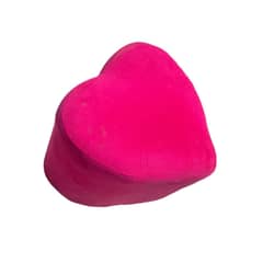 MUEBLES HVM - Puff en forma de corazón amor