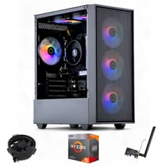 HYPERPC - PC GAMER: AMD RYZEN 5 4600g Vega 8 16gb 1Tb WiFi 6xFAN